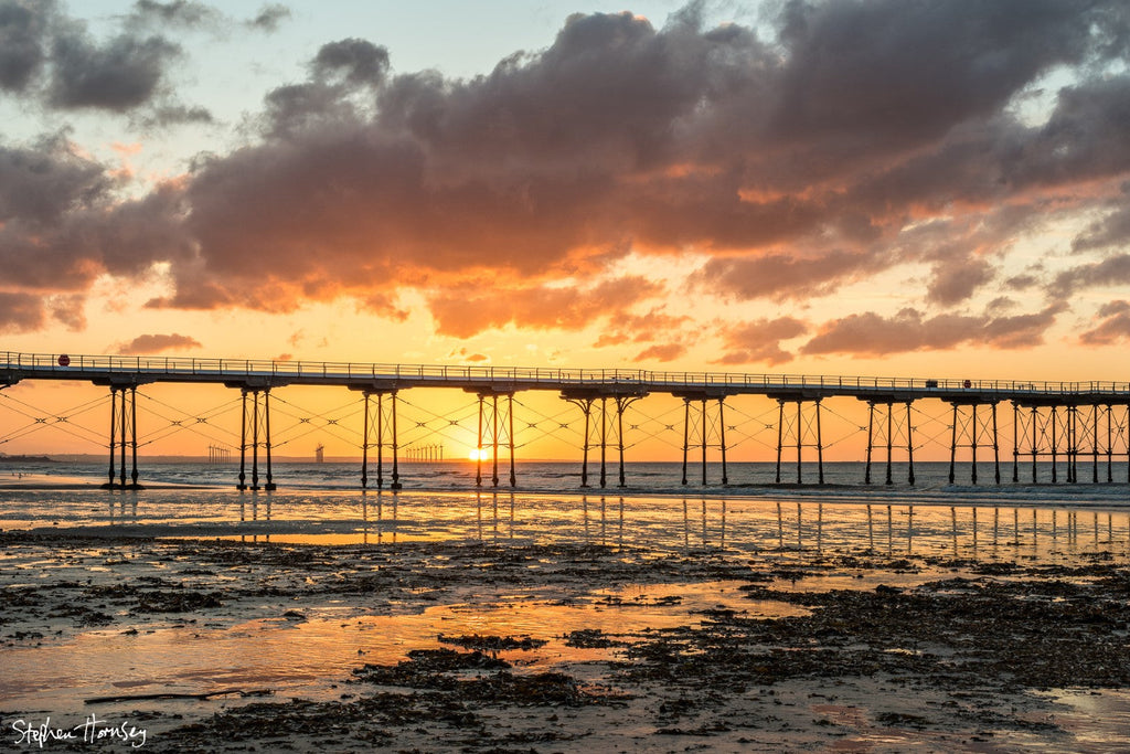 Summer Sunset at Saltburn