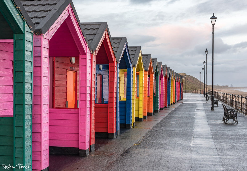 Festive Beach Huts