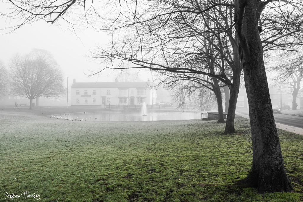 A Misty Start on The Green
