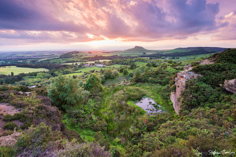 Sunset at Cockshaw Hill