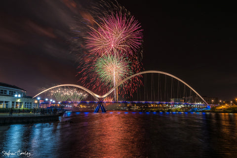 Fireworks at The Riverside