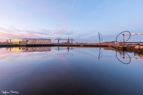 Sunset at Middlehaven Dock
