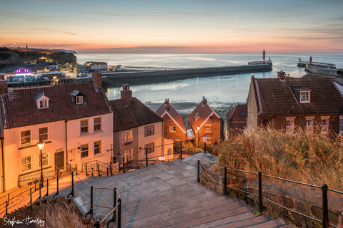 Summer Twilight on The Steps
