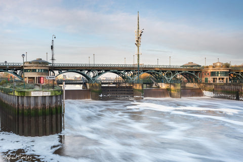 Low Tide at the Barrage