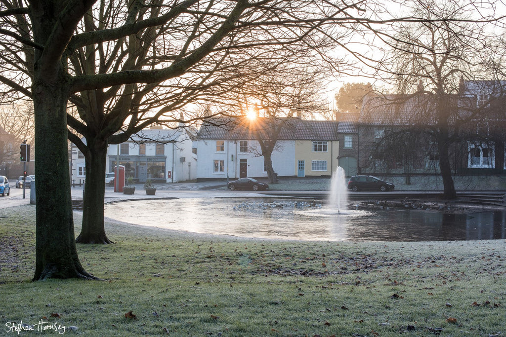 A Winter's Morning on The Green