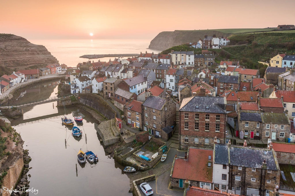 Staithes at Dawn